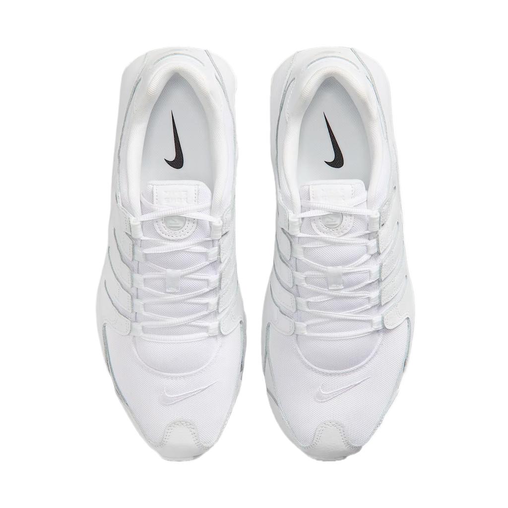 Nike Shox Серия NZ Синтетическая кожа, Текстиль Дышащие Низкие Беговые кроссовки Мужские IQ8263-100