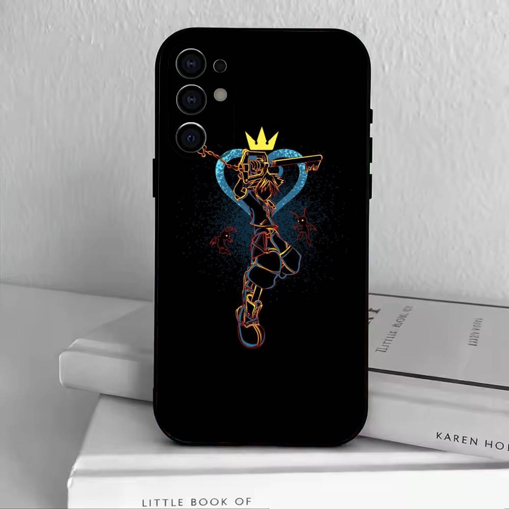 KH-Kingdoms Hearts G-Игра Чехол для телефона Черный Силикон Мягкий Для Samsung S25,S24,S21,S22,S23,S30,Ultra,S20,Plus,Fe,Lite