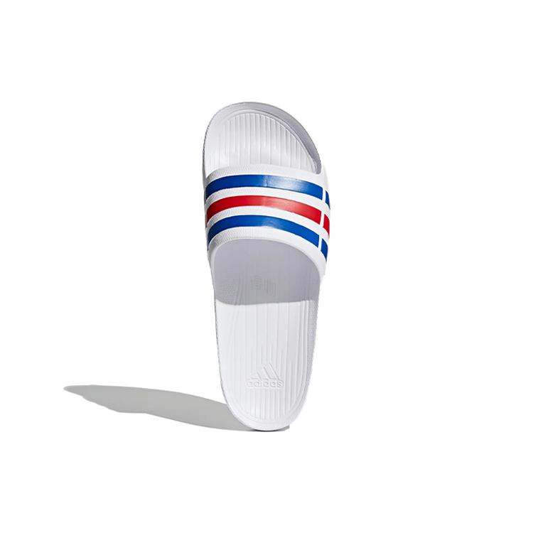 adidas Шлепанцы Duramo Белый Синий Красный U43664