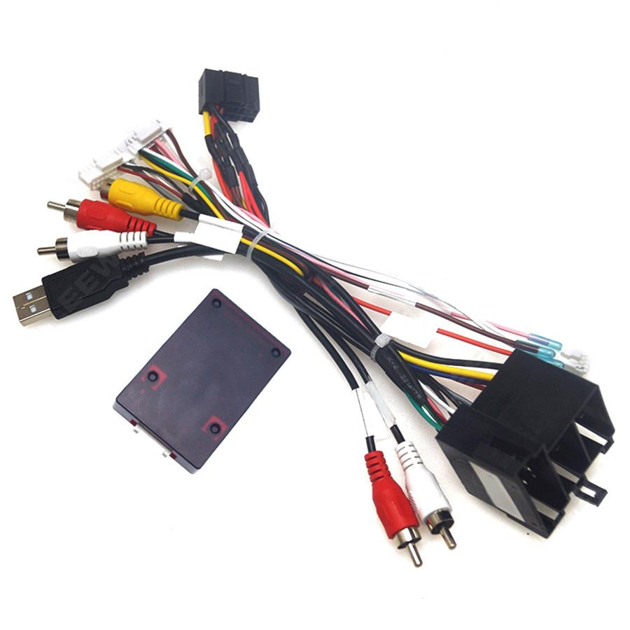 16 PIN Car Radio Power Cable W/ Canbus Box For KIA Sorento 2010-11 Cerato 10-12