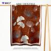 Imitation Cashmere Double-sided Soft Fringed Shawl Scarf High-end Sense Ginkgo Biloba Intellectual Literary and Artistic Winter Warm Scarf Women