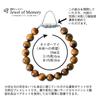 Jewel of Memory Ashes Bracelet Hand Memorial Ashes Container Stainless Steel 316L Natural Stone Tiger Eye 10mm Ball Men's Women's (16)