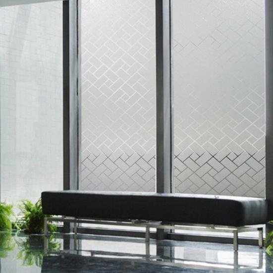 Yousheng матовая оконная пленка Защита конфиденциальности Съемный контроль тепла УФ-защита от солнца Статическое стеклянное покрытие цепляется за домашнюю дверь ванной комнаты Декоративная пленка