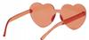 Glasses Hearts Red Hearts Costume Party Valentine' Day Carnival Ball