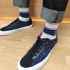 Vans Bold Ni Тканевый Леопардовый Принт Животный Узор Повседневные Спортивные Холщовые Прочные Легкие Низкие Кеды Женские кроссовки Темно-синий VN0A5DYA8H8