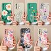 Для Oppo Realme V13 V15 X2 X7 Q5 Q5i Q Q3 Q3i Pro F29 A5 новый чехол роскошный цветочный узор высококачественный мягкий силиконовый противоударный защитный чехол для Oppo Capa
