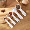 5-Piece Japanese Measuring Cup and Spoon Set for Baking, Coffee, and Milk Powder