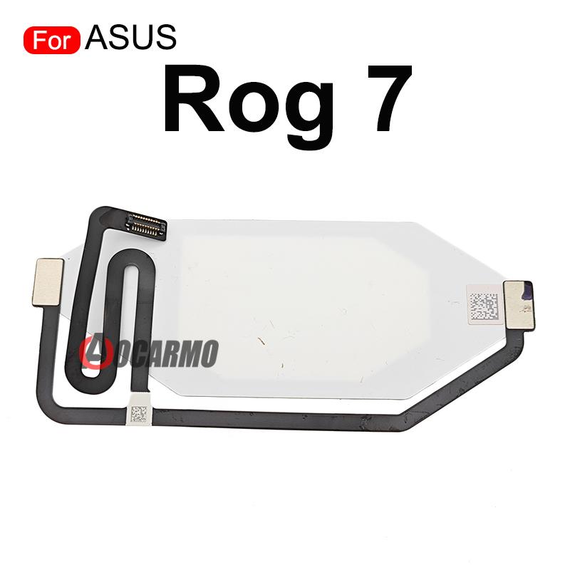 Светодиодная задняя крышка Задняя дверь Лампа Для ASUS ROG Phone 5 6 7 8 Pro ROG 8Pro ROG7 rog6 rog5 ZS673KS Запасная часть для ремонта