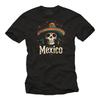 Men's Mexican Logo T-Shirt - Mexican Motif Skull Mexico Mexico