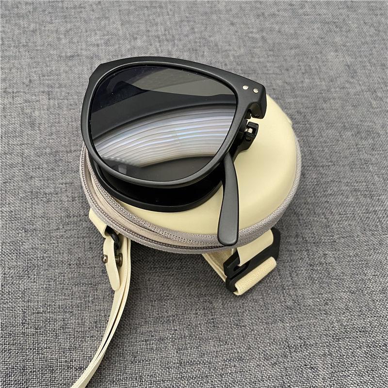 Air Cushion Sunglasses for Women, New Summer Anti-UV Polarized Sunglasses, Glasses for Men, Trendy Driving, Round Face