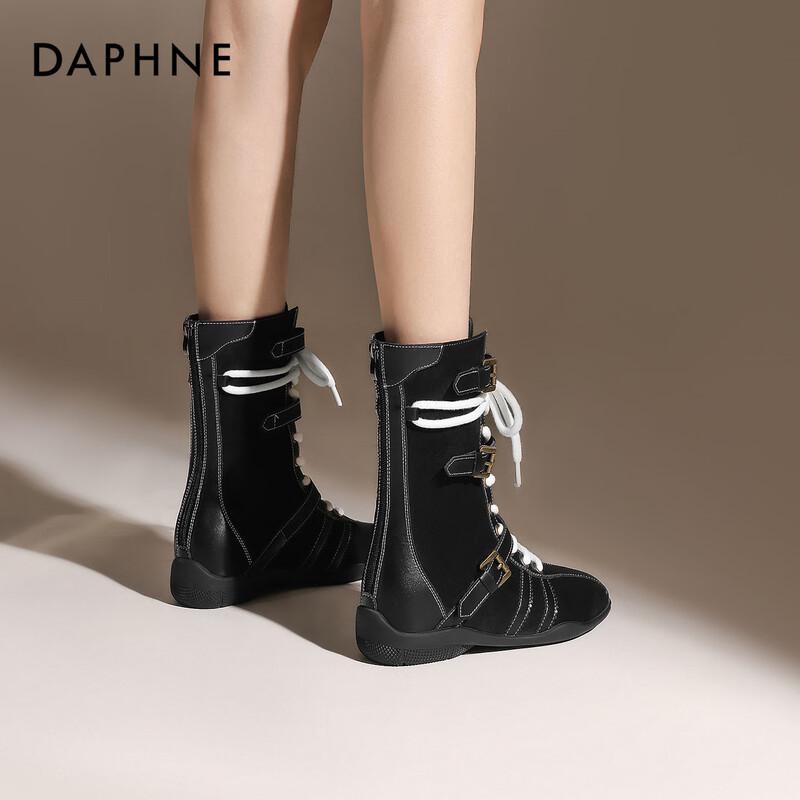 Ботильоны на платформе Daphne в ретро-стиле