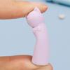 10PCS Cat Shape Erasers 2 In 1 Pencil Extender Cartoon Pen Top Cover  Students Gift
