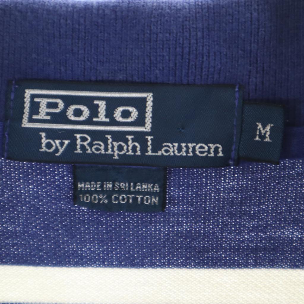 Поло от Ralph Lauren с бордюрным узором, с коротким рукавом, ткань пике, мужское, б/у