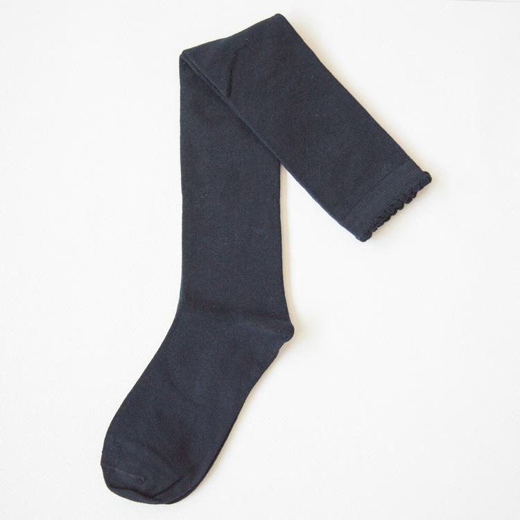 Japanese Style Lolita JK Winter Over-the-Knee High Socks Handmade Cotton Breathable Socks Crew Length Body Logo Anti-Bacterial
