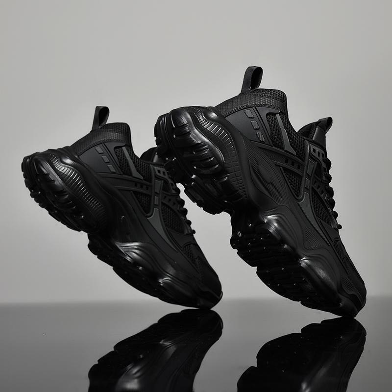 Модные черные мужские кроссовки для баскетбола, легкие, большого размера 48, повседневные кроссовки для бега для мужчин, высококачественная офисная обувь для ходьбы