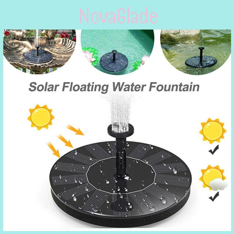 Eco-friendly Solar Fountain Pump With 6 Spray Heads