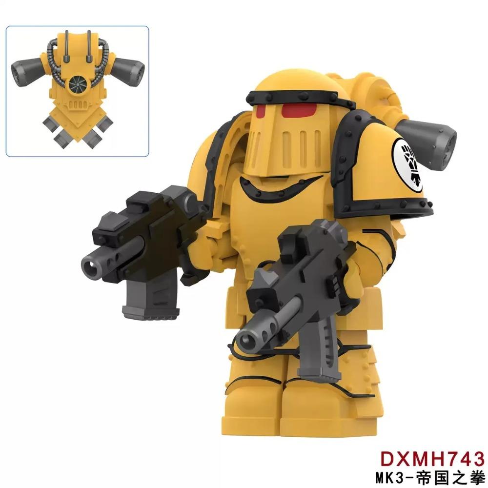 WM2924 Мехи Солдаты Кирпичи пулемет MOC Пазл Мини Фигурки Совместимые Строительные Блоки Игрушки Детские Подарки на День Рождения