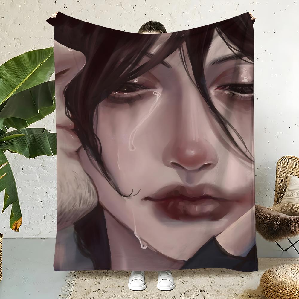 Game R-Resident Evil Throw Flannel Throw Blanket,Bed Home Office Nap Blanket Travel,Camping,Picnic Blanket Soft Decor
