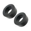 2Pcs Weight Plate Spacers Barbell Guide Rods Shock-absorbing Rubber Washers