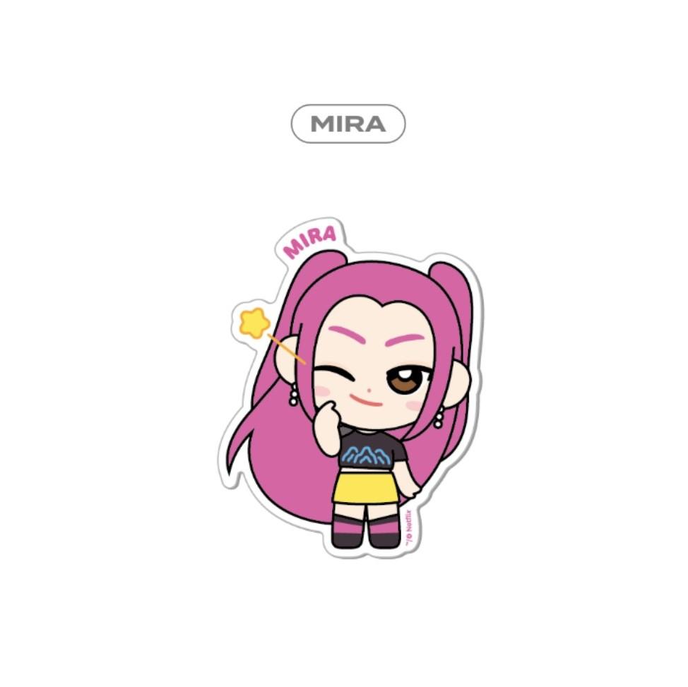 KPOP Охотники на демонов Коллекция официальных товаров | Большая наклейка