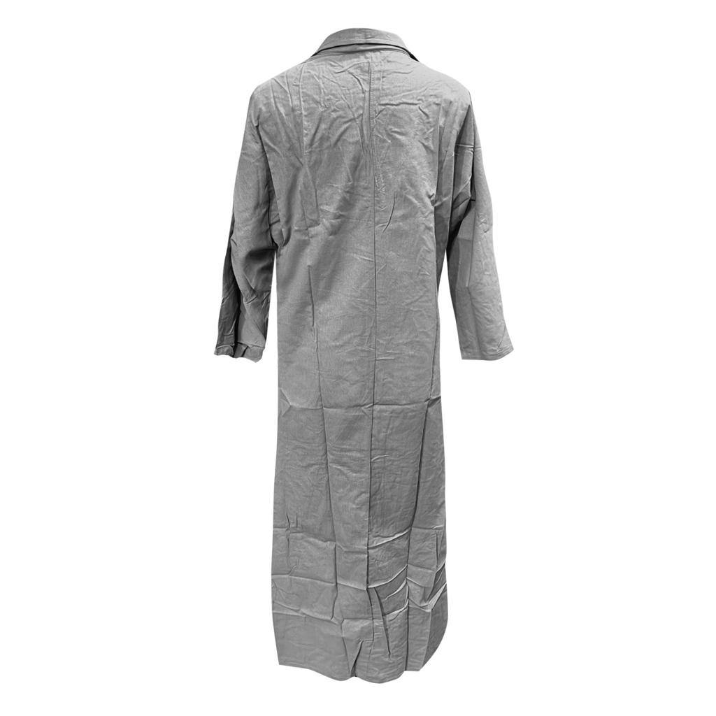 Женское модное повседневное платье больших размеров, однотонное женское длинное платье