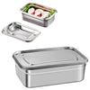 Asdays Хранение Нержавеющая Сталь Лед Алюминий с Герметичный Контейнер для Пищи x 28 x 12 10 Контейнер, Сталь, Кимчи, Герметичный, Контейнер, Кофе, Тапервер,