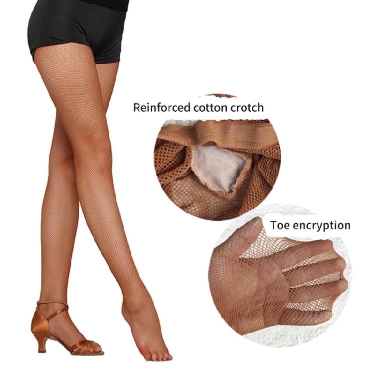High Waist Tights Stockings Sexy Latin Dance Pantyhose Tights Fishnet Stockings