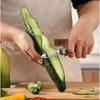 Non-slip Vegetable Fruit Peeler 2 in 1 Peeling Knife Grater Stainless Steel Melon Planer  Carrot