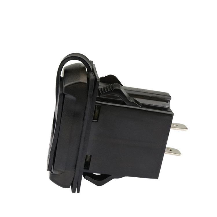 12, 24 В, 4,2 А, автомобильное зарядное устройство с двумя портами USB и дисплеем напряжения, водонепроницаемый модифицированный переключатель, адаптер автомобильного зарядного устройства для мобильного телефона Toyota, быстрая зарядка