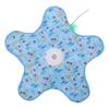 Интерактивная игрушка для кошек, активируемая при касании, движущееся перо, игра в прятки, скрытая электронная движущаяся игрушка для кошек, узор рыбы