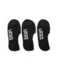 VANS Классические носки-невидимки - Черный / Vn000F10Blk1