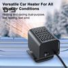 Car Thermal Heating Fan Fast Defrost Defog Dual Use Heater Folding Design Windshield Heater for Winter