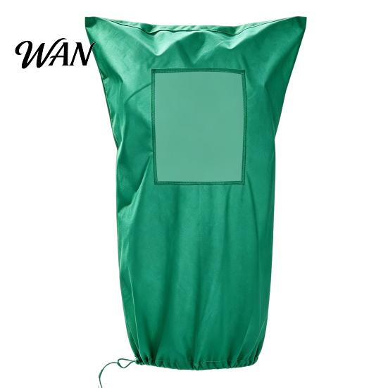 Reusable Frost Blanket for Outdoor Plants Plant Protection Cover with Viewing Window, Extra Thick Non-woven Winter Protective Gardening Blanket, Wind