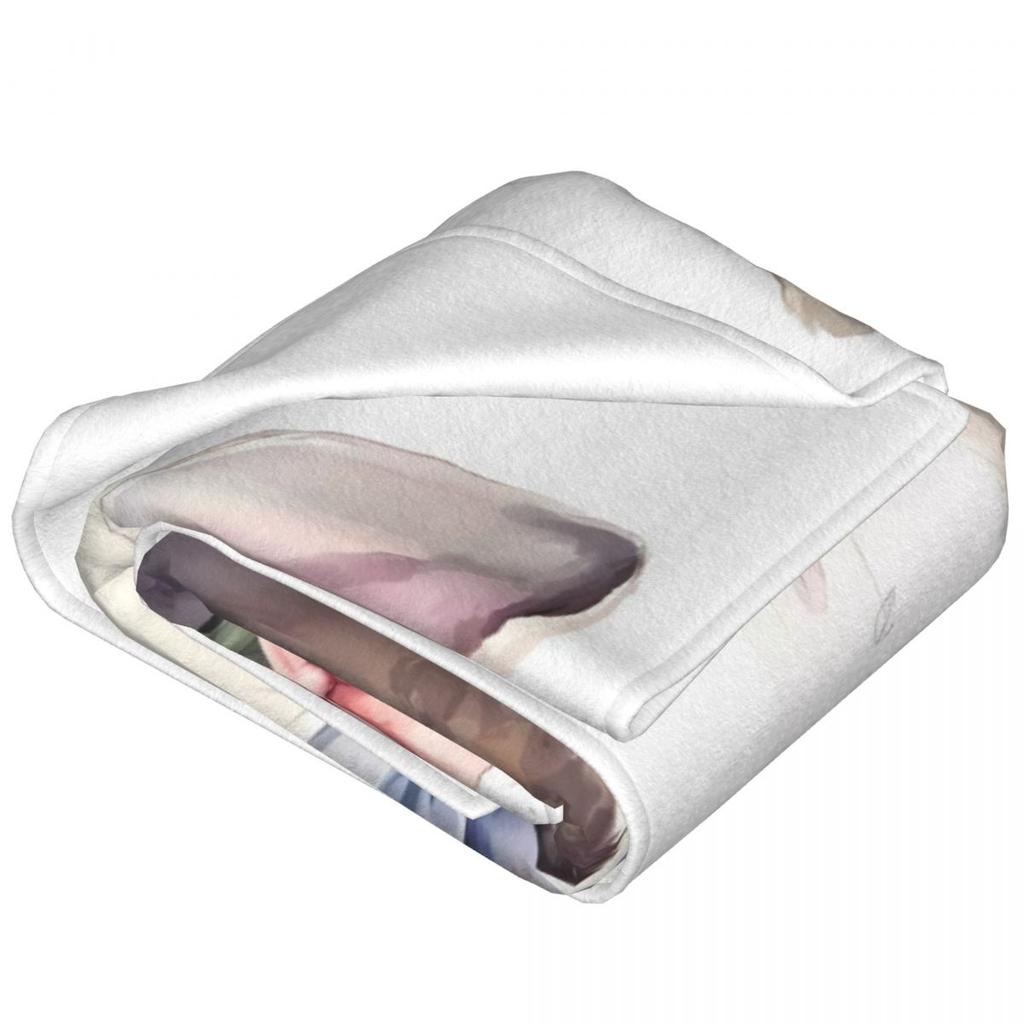 Пасхальный кролик одеяла мультяшное животное дорожный фланелевый плед мягкий теплый уличный дизайн покрывало подарок на день рождения