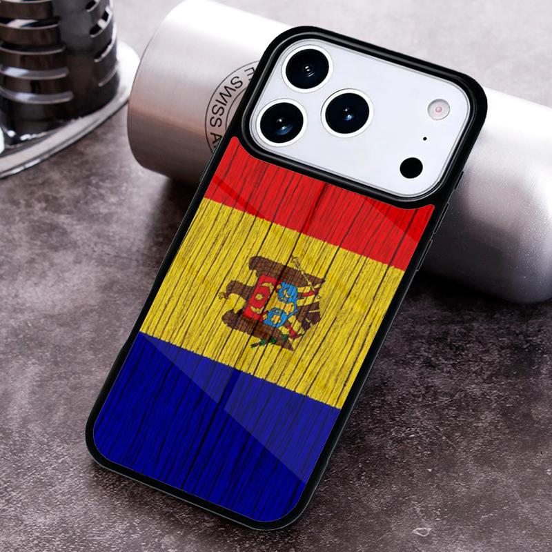 Чехол для телефона с флагом Молдовы и молдаванами для iPhone 17 16 15 Pro Max Air 14 13 12 11 Plus Ударопрочный Чехол Capa