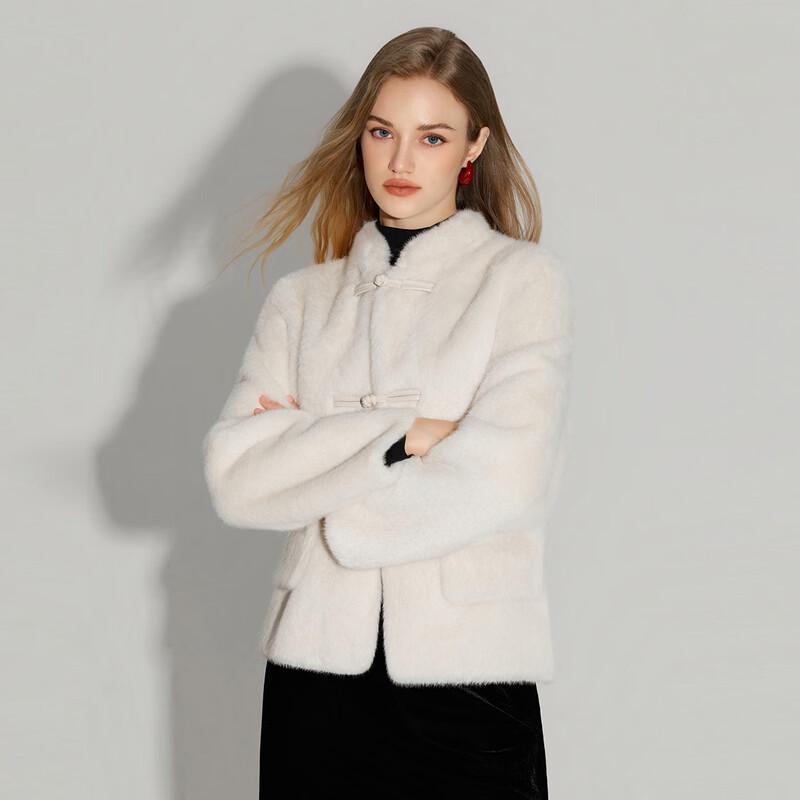 Шету Пальто из гранулированного флиса в новом китайском стиле