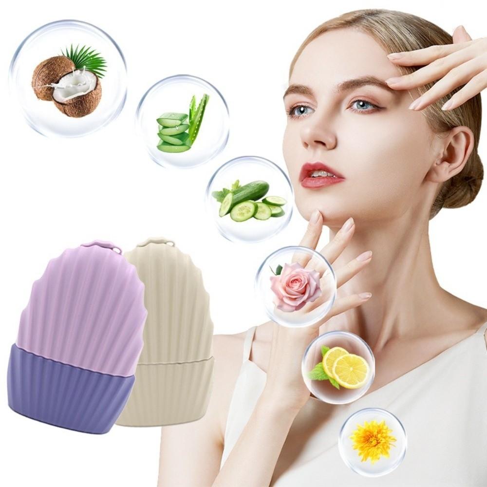 Shrink Pores Ice Face Roller Cooling Facial Ice Roller Facial Silicone Ice Mold Skincare Routine