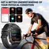 Smart Watch for Men Military Smart Watches IP68 Waterproof Smartwatch Bluetooth Call Outdoor Tactical Sports Rugged Fitness Tracker for iPhone Android