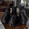 3D Подсвечник-Основа в виде Кошки - Идеально для Атмосферы Обеденного Стола в День Святого Валентина (Свечи не включены)