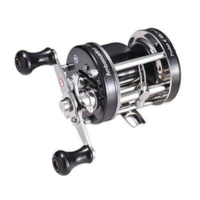 AbuGarcia Ambassadeur 6600CA Factory-Tune Black Мультипликаторная катушка с двойной ручкой, тип с курком, для ловли с поверхности на окуня, змееголова и сома