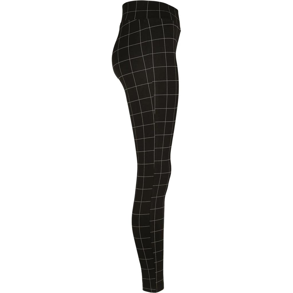 Urban Classics Womens/Ladies Checked High Rise Leggings