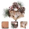 Gifts for Stocking Stuffers Straw Bird Handmade Hedgehog Adornment Decorations Lovely Adornments Christmas Artware