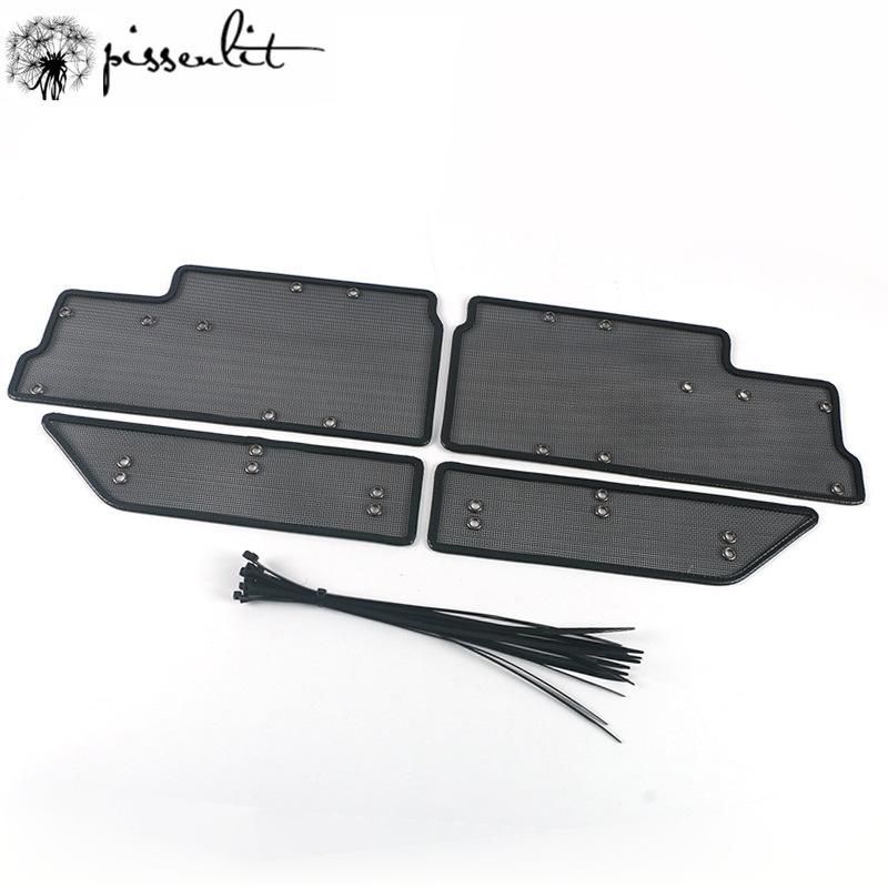 Car Front Grille Insert Net Screening Mesh Anti-insect Dust Cover Net for Chery Tiggo 8 2019-2024 Water Tank Protective Net