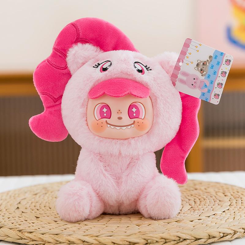 MM ириска красочные фрукты плюшевая серия сюрприз трендовая игра подарок милый детский кулон кукла