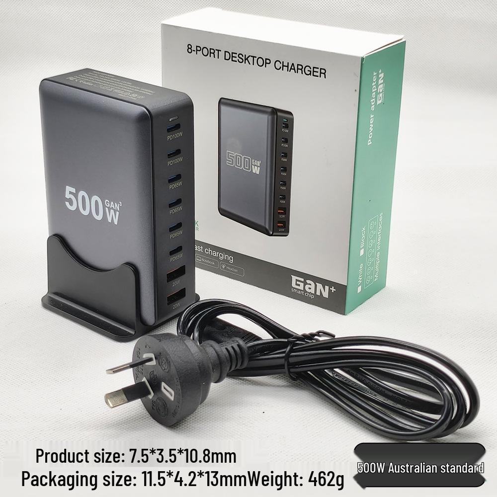 Многоваттное GaN зарядное устройство: 320 Вт, 440 Вт, 500 Вт, 600 Вт Настольные решения для зарядки