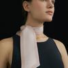 AVVINA PELLE Long Twilly Silk Scarf - Pale Pink