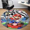 1 шт. Коврик для офиса Mario Kart, круглый, для спальни, гостиной, домашний декор, декор комнаты, Offic a1016210