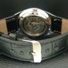 VINTAGE REFURBISHED SEIKO 5 AUTOMATIC 6309A JAPAN MENS BLACK WATCH a442581-1
