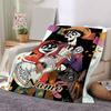 Custom 1pc Day Dead Celebration Blanket, Soft And Comfortable Blanket, Casual Warm, Camping Travel Blanket, Birthday Gift Q91026