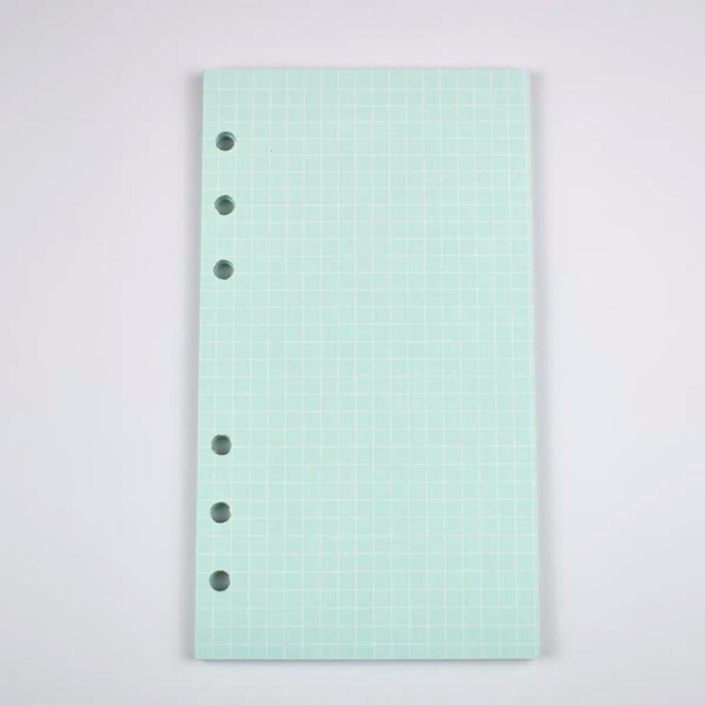 Planner A5 A6 40 Sheets Notebook Paper Loose Leaf Paper Refill Binder Inside Page Paper Refill